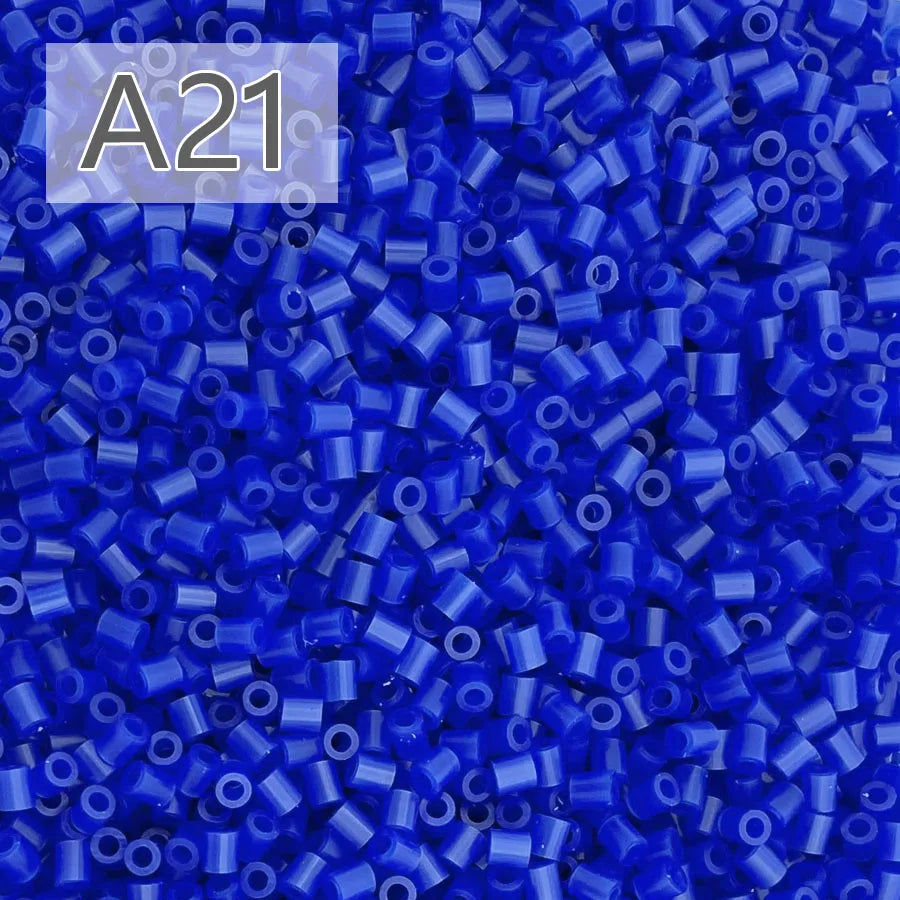 2.6mm 1000pcs Hama Beads Blue green purple Perlen Iron Beads for Kids Handmade Christmas Gift Educational Toy Diy Puzzles