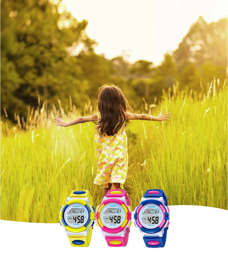 Children's Watches Cartoon Kids Wrist Watches Electronic Kid Baby Watch Clock Digital Watches for Girls Boys Gifts Relogio Montr