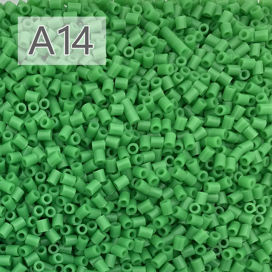 2.6mm 1000pcs Hama Beads Blue green purple Perlen Iron Beads for Kids Handmade Christmas Gift Educational Toy Diy Puzzles