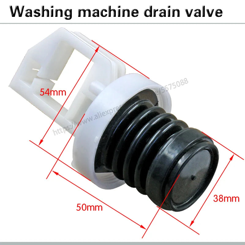 Washing machine drain valve core water plug plug water plug valve core drain valve washing machine accessories - Mighty Dollars