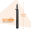 Heavy Duty Metal 2m 2.4m 2.8m Tripod Light Stand Max Load to 5KG Tripod for Photo Studio Softbox Video Flash ReflectorLighting