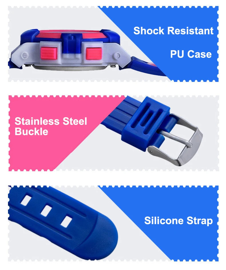 Children's Watches Cartoon Kids Wrist Watches Electronic Kid Baby Watch Clock Digital Watches for Girls Boys Gifts Relogio Montr