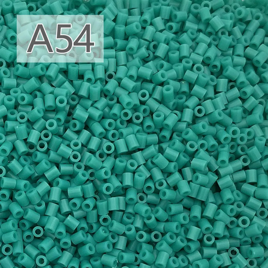 2.6mm 1000pcs Hama Beads Blue green purple Perlen Iron Beads for Kids Handmade Christmas Gift Educational Toy Diy Puzzles