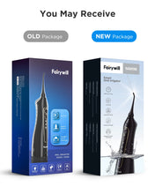 تحميل الصورة إلى عارض المعرض، Fairywill Water Flossers for Teeth 300ML Oral Irrigator Rechargeable Portable Dental 3 Modes Water Tank Waterproof Teeth Cleaner