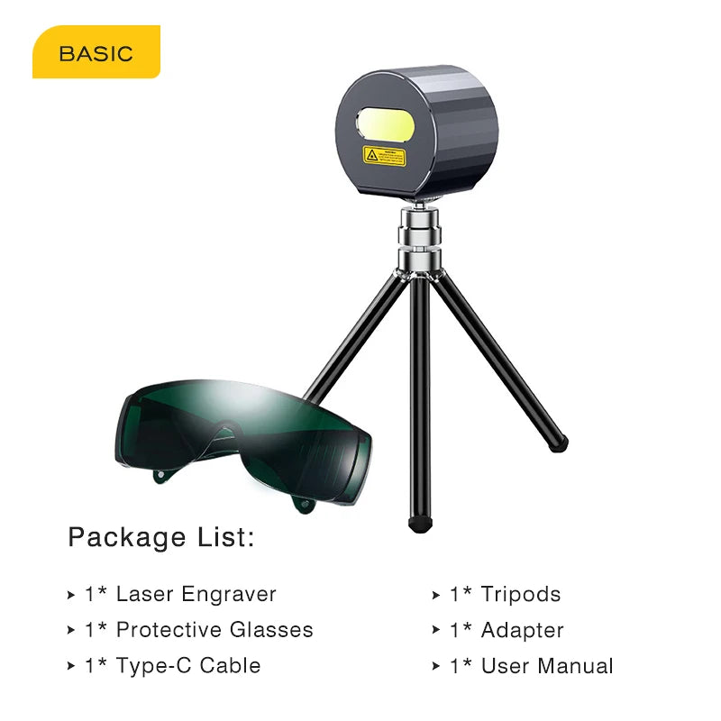 Laser LaserPecker 1 Pro Portable Mini Laser Engraving Machine Compact DIY Laser Engraver