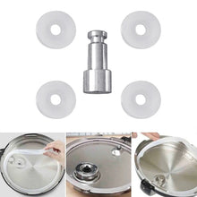 Laai beeld in Galery-kyker, Y98B Universal Replacement Floater And Sealer For Kitchen Pressure Cooker 1 Float Valve + 4 Sealing Washers Kitchen Dining - Mighty Dollars