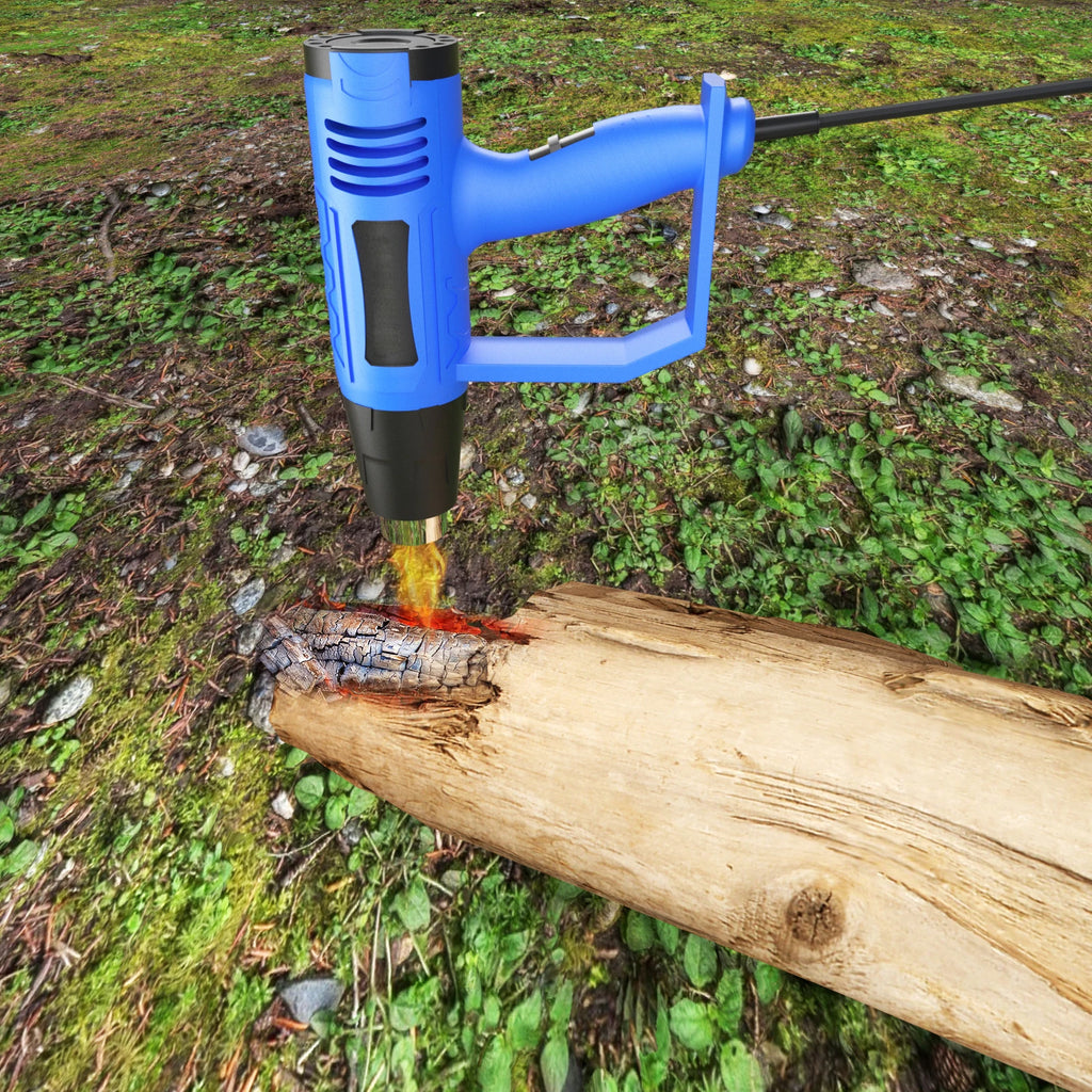 2000W Heat Gun ,3 Nozzles Hot Air Gun Variable Temperature For DIY, Stripping Paint, Shrinking PVC Drying Crafts & Wrap Paint