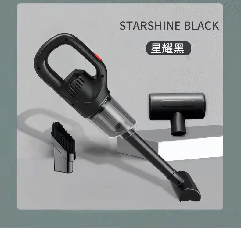 Wireless Handheld Vacuum Cleaner Cordless Handheld Chargeable Auto Vacuum for Home & Car & Pet Mini Vacuum Cleaner 50000Pa