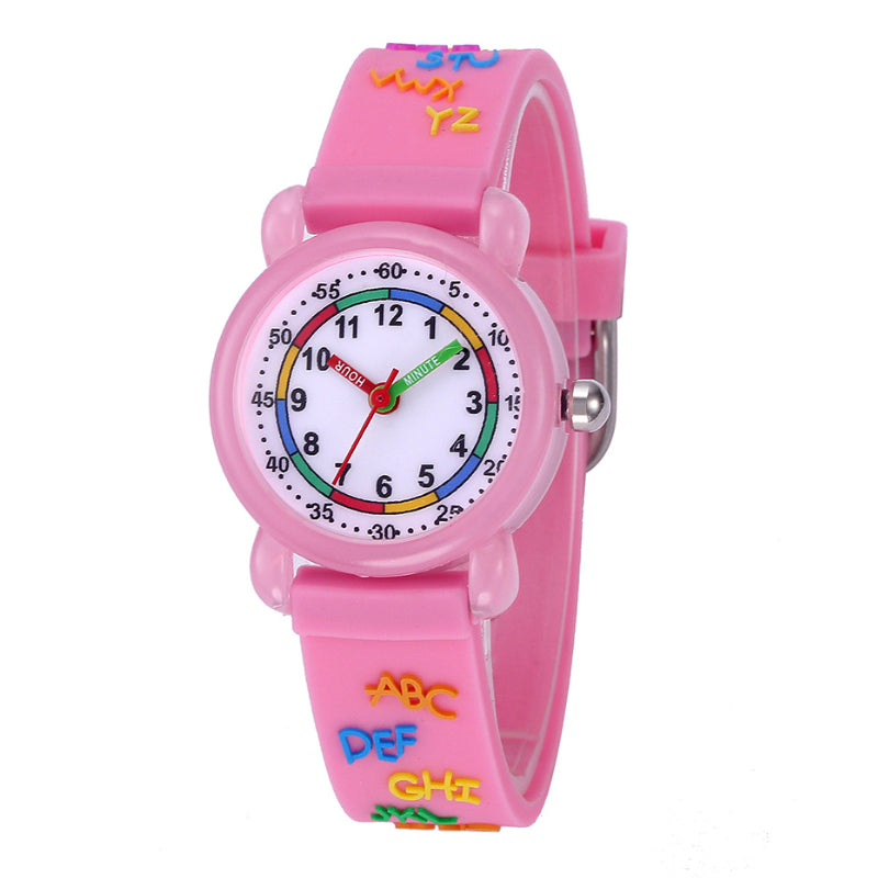 Kids Watches 3D Cute Cartoon Waterproof Silicone Children Toddler Wrist Watch for 3-10 Year Girls Boys Little Child Clock Gifts