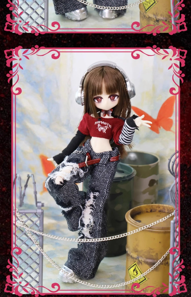 Kawaii Momotale 8-Point Mjd Movable Doll Girl Body Series Trendy Anime Figurines Collectable Ornaments Girl Heart Toys