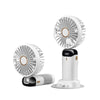 Digital  Display USB Handheld Mini Fan Portable  Office Student Desktop Silent  Foldable Small Fan Multi-Speed Adjustment