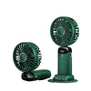 Digital  Display USB Handheld Mini Fan Portable  Office Student Desktop Silent  Foldable Small Fan Multi-Speed Adjustment
