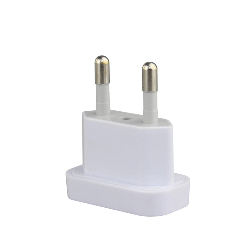 1 Pcs 4.0mm/4.8mm Power Plug Adapter US To EU Euro Europe Plug Power Plug Converter Travel Adapter Power Converter Outlet