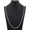 4mm fashionable Fried Dough Twists necklace jewelry men's and women's necklace bracelet 2-piece set