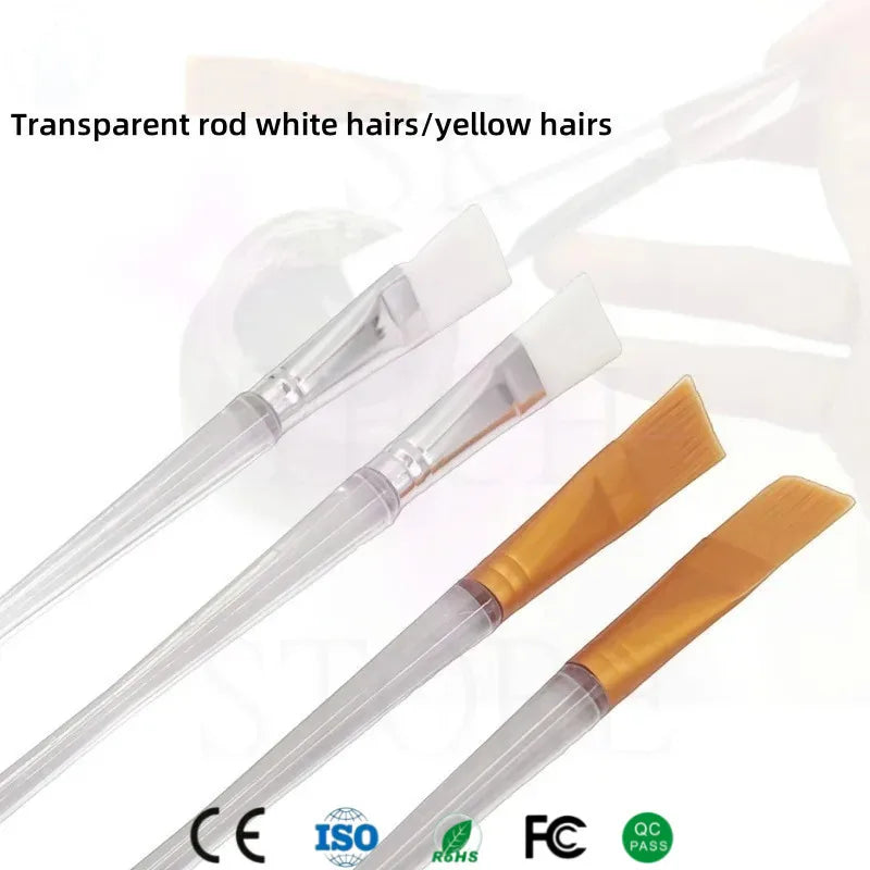 Facial Skin Care Brush Fan Shaped Facial Makeup Mask Brush Soft Bristle Cosmetic Brush Beauty Salon Supplies Spa Beauty Tools