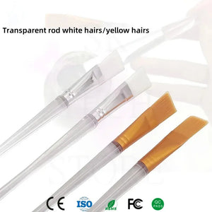 Facial Skin Care Brush Fan Shaped Facial Makeup Mask Brush Soft Bristle Cosmetic Brush Beauty Salon Supplies Spa Beauty Tools