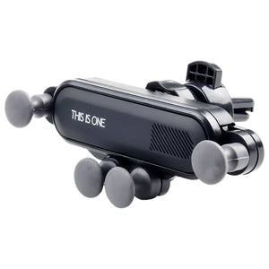 Maximum Safety Car Mobile Phone Holder  5 Point Support Design  Stable and Anti Slip  Fits 4 7 6 5 inch Smartphones