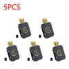 ﻿ 1-5Pcs 2in1 MINI Q1M Wireless CarPlay Android Auto Adapter BT5.0 WiFi Fast Connection Wireless Adapter Smart Mini Box USB