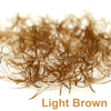 500 Fans Colored Dark Brown Premade Fan Lash Extensions Light Brown Thin Pointy Base Loose Promade Volume Lashes Makeup supplier