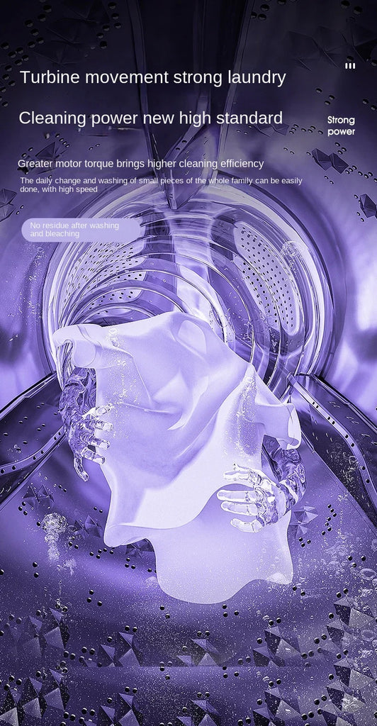 2025 Folding Washing Machine Portable Mini Dehydratable Dormitory Student Socks Underwear Panties Home Appliance Free Shipping