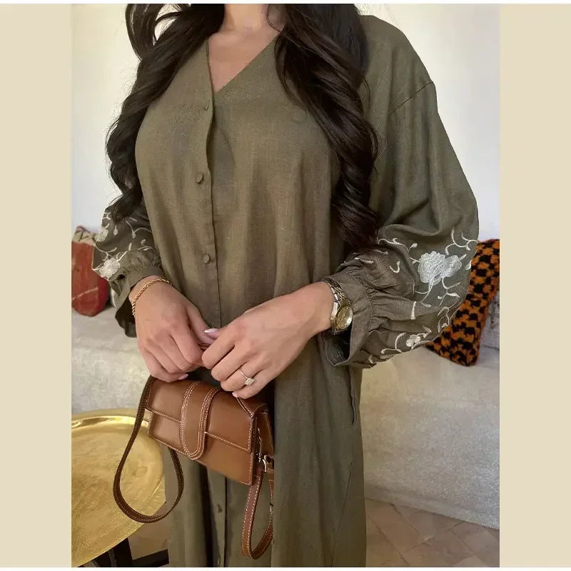 Women Vintage Solid Loose Pants Suit Lapel Single Breasted Long Sleeve Shirt Wide Leg Pants 2 Pcs Set 2025 New Ladies Streetwear