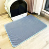 Cats Litter Mat Double Layer EVA Cat Litter Pad Large Hole Anti-Slip Sand Bowl Filter Mat Sandbox Mat for Cat Cats Accessories