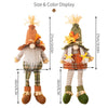 Gnomes Thanksgiving Decorations For Thanksgiving Day Gift Table Ornament Fall Dwarf Elf Dolls Scandinavian