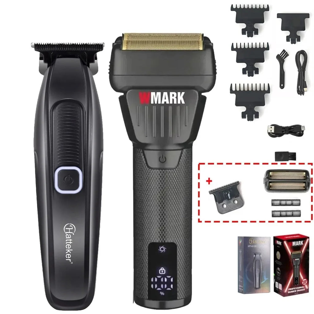 WMARK NG-7982 BRDCLIP FA-1981 Professional Electric Hair Clipper Hair Trimmer for Man Electric Shaver 9000/7500RPM Barber Shop
