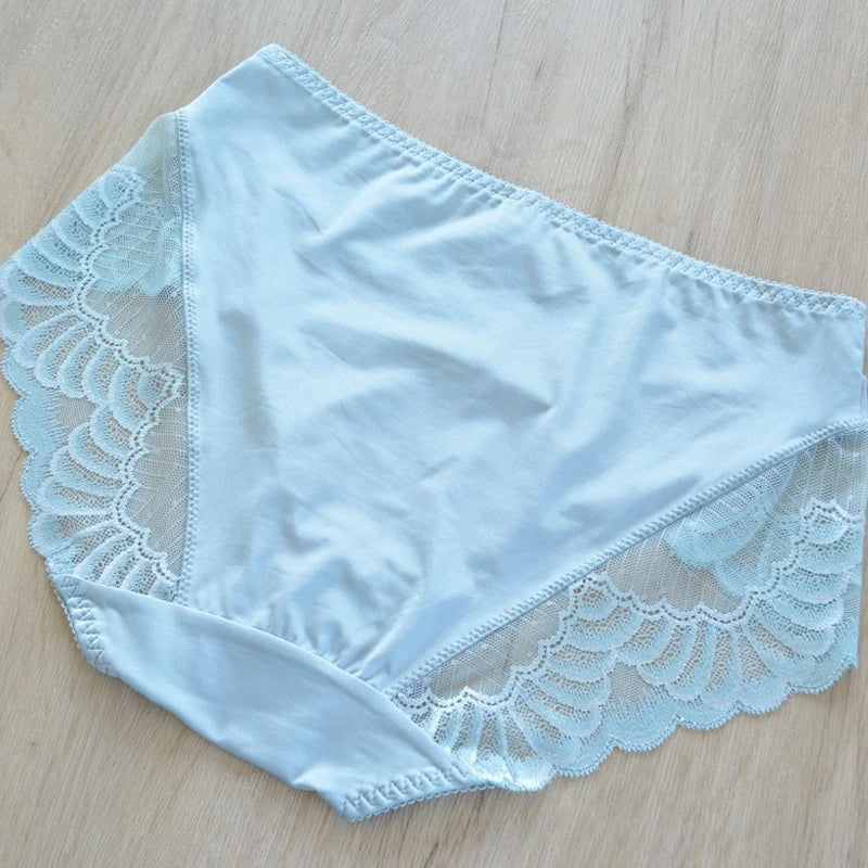 Plus size underpanties Fashion underwear Girl Briefs Pink Ladies Underpanty Comfortable Briefs Women's Panties Lingries