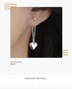 Geometric Heart-shaped Earrings For Women Girls Fashion Hollow Heart Hoop Earrings Jewelry Accessories