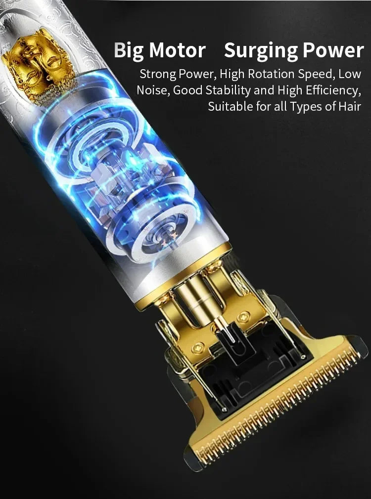 T9 Hair Clipper Hair Trimmer Beard Shaving Body Clippers Electric Hair Cutting Machine Professional Barber Men Trimmer Shaver