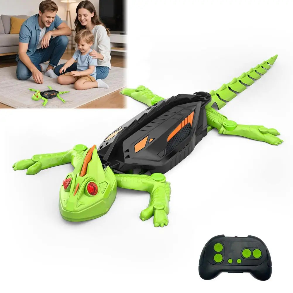 Remote Control Wall Climbing Gecko Robot  Climbing Toy For Kids, Rechargeable Remote Control Toys Birthday Novelty Gift