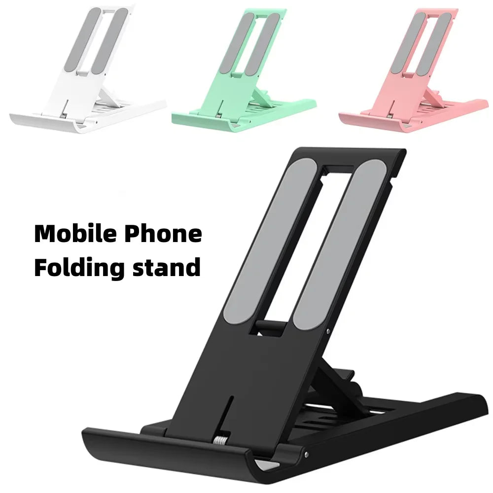 Portable Desktop Holder Foldable Mini Moblie Phone Stand For iPhone 13 Pro Max iPad Xiaomi Desk Bracket Portable Stand