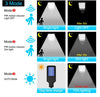 Solar Street Lights Outdoor Led Courtyard Wall Lamp Human Body Induction Garden Terrace Garage Solar Induction Lamp