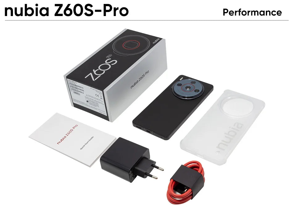 Zte Nubia Z60S Pro 5g Smartphone Snapdragon 8 Gen 2 6.78'' 120Hz Oled Screen 80W Fast Charging 50Mp Camera Android 14 Google Play Global Version