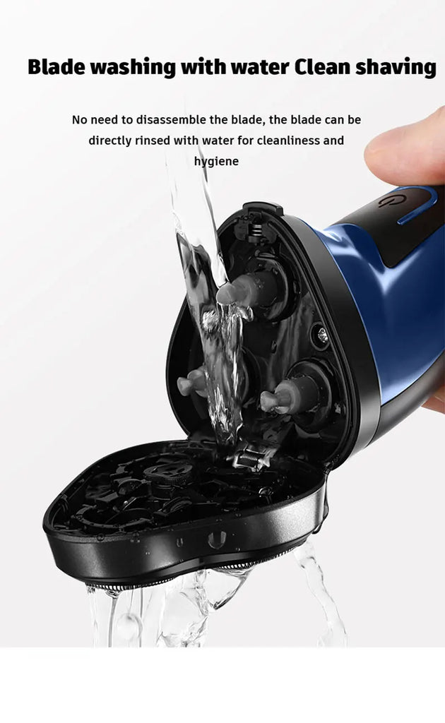 Shaver for Men USB Electric Shaver Powerful Beard Shaving Machine Electric Razor Rechargeable Waterproof