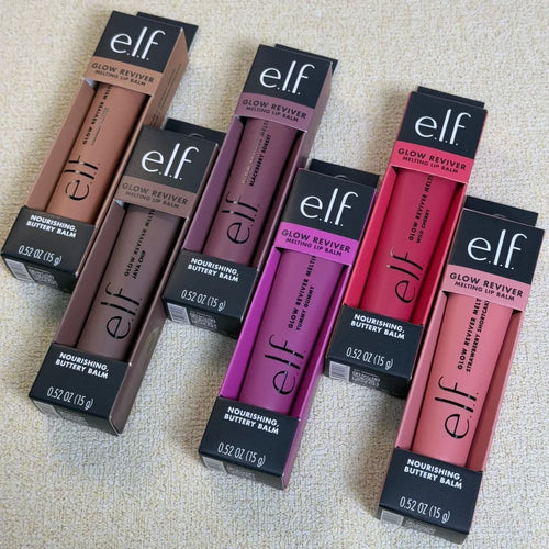 Elf Lip Balm Tinted Lip Gloss Lightweight Hydrating Nourishing Repairing Improve Lip Lines Dryness Create Naturally Plump Lips
