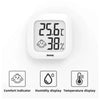 LCD Digital Thermometer Hygrometer Indoor Room Electronic Temperature Humidity Meter Sensor Gauge Weather Station For Home