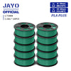 JAYO PLA + 3D Filament 1.75MM 10 Rolls PLA PLUS 3D Printer Filament Neatly Wound 3D Printing Filament 1.1kg Spool High Toughness