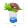 Pool Chlorine Floater Floating Chlorine Dispenser Turtle Shape Chlorine Tablet Floater Pool Chlorinator Floater for Pool Hot Tub