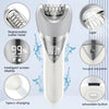 7in1 Electric Razor Bikini Line Trimmer Facial Massager Foot Callus Remover Body Hair Removal for Women Men Waterproof Epilator