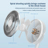 Fans Portable Desktop Fan Home Office Dormitory USB Rechargeable Small Electric Fan Air circulators High Wind Table Fan 7200mAh