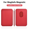 For Magsafe Leather Magnetic Wallet Case For iPhone 14 12 15 13 Pro Max Magnetic Card Bag Cover Samsung S23 S22 Ultra Accessory
