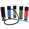 Portable Car Hookah Set with Silicone Hose Mini Shisha for Outdoor Travel Mobile Shisha Narguile Chicha Cachimbas
