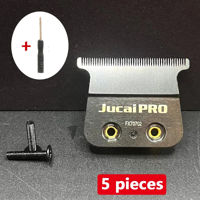 Jucai PRO Blade Original High Carbon Steel Titanium Coated FX707G2 Bit for Jucai PRO F7878 FF1T Trimmer High Quality DLC Blade