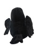 25cm Black Crow Plush Birdie Cuddly Black Raven Plush Toy Realistic Crow Soft Christmas Gift for Kids Bird Lovers Home Decor