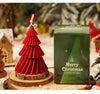 New Christmas Tree Shape Candle Aromatherapy Candle Xmas Scented Candles Handmade Candles Gift Home Decor vela navidad candele