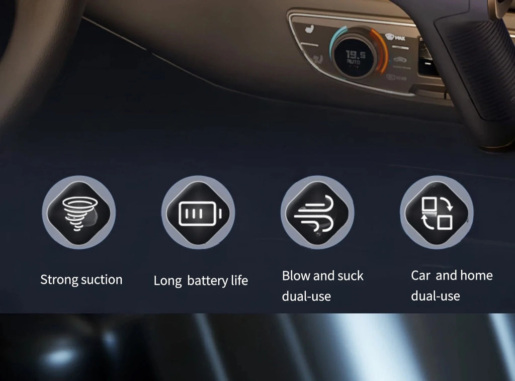 CENRR 98000PA Mini Car Vacuum Cleaner HandHeld Portable Wireless Vacuum Cleaner Powerful Cordless Vacuum Cleaner Home Appliance