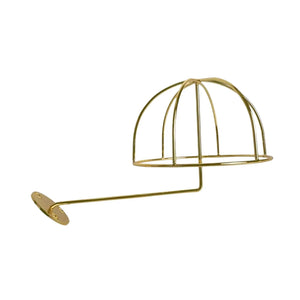 Metal Wire Hat Holder Entryway Hat Display Hanger Wall Mount Storing for Cloakroom Cowboy Hat Multifunctional Rack