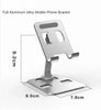 Foldable Mobile Phone Holder Stand Tablet Desk Mount Table Flexible Adjustable Desktop Live Lazy Bracket Support For All Phones